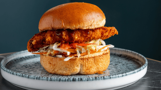 Teriyaki Chicken Burger