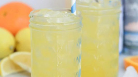 Orange electrolyte drink